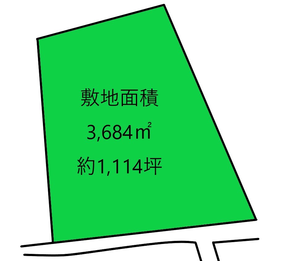 2194　青森県上北郡おいらせ町一川目１丁目 間取図・土地図
