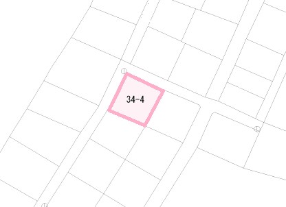2241　青森県八戸市大字妙字犬森　土地 間取図・土地図