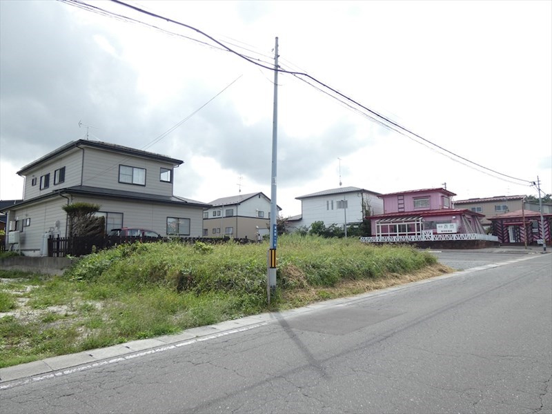 2428　三戸郡階上町蒼前西一丁目9-699　土地 現地写真（前面道路含む現地写真）