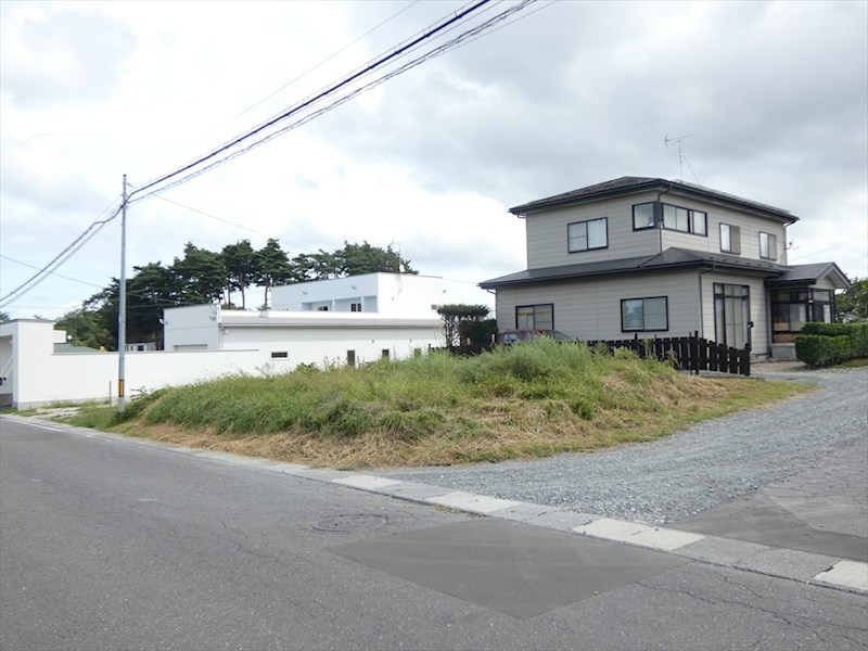 2428　三戸郡階上町蒼前西一丁目9-699　土地 現地写真（前面道路含む現地写真）
