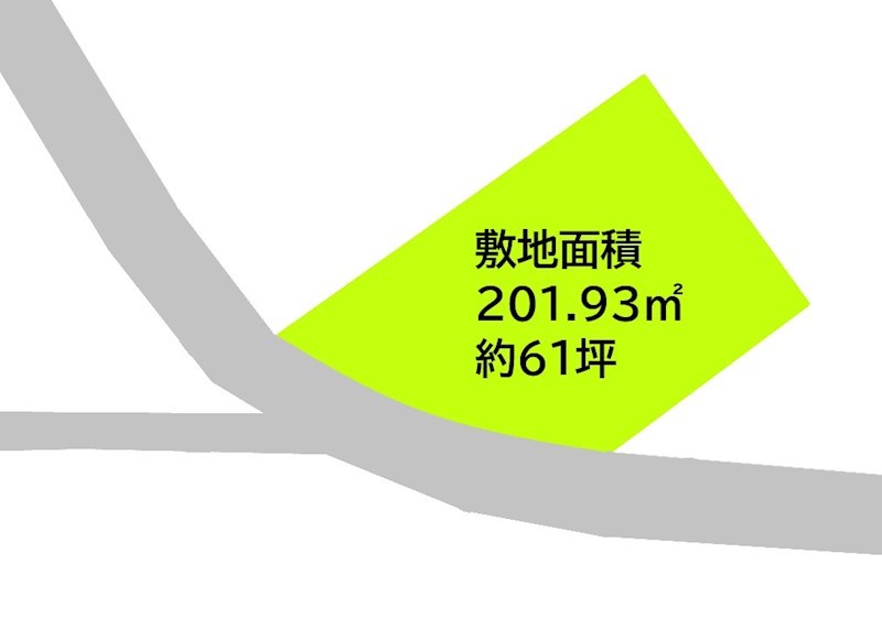 2504　三戸郡南部町大字大向字後渡　土地 間取図・土地図