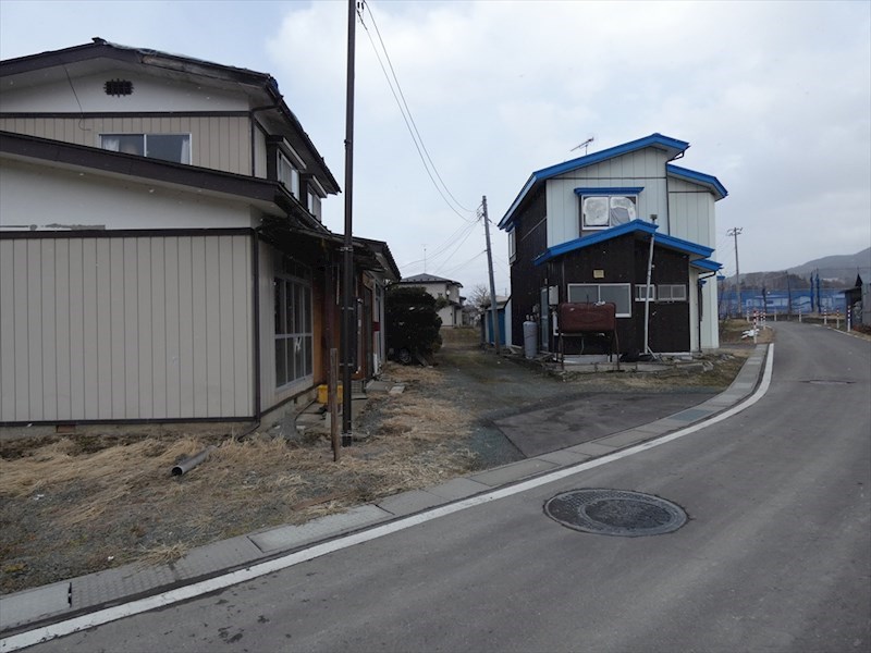 2504　三戸郡南部町大字大向字後渡　土地 現地写真（前面道路含む現地写真）