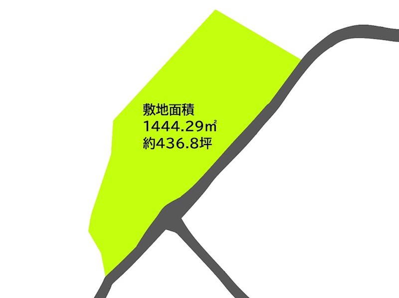 2553　八戸市大字沢里字上沢内　土地 間取図・土地図