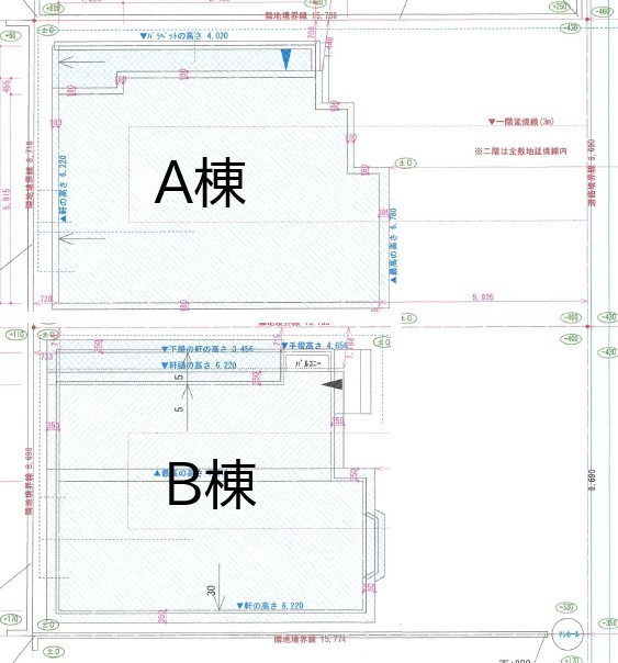 5529　八戸市多賀台3丁目　A棟　新築住宅 区画図