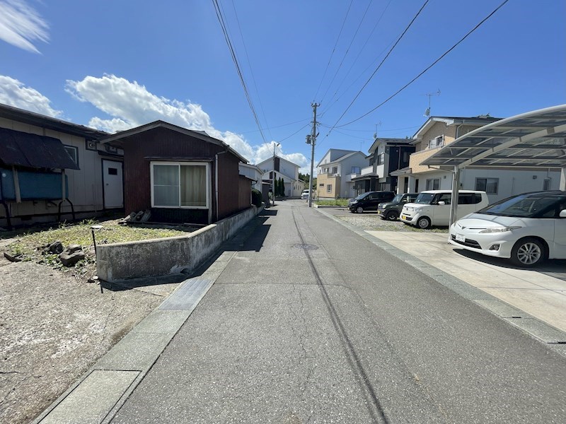 2573　八戸市多賀台2丁目　土地※ただ今商談中です 現地写真（前面道路含む現地写真）