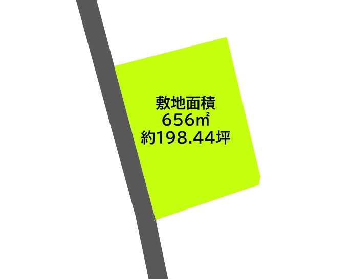 2575　上北郡おいらせ町一川目１丁目　土地 間取図・土地図
