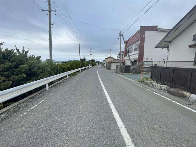 2578　三戸郡階上町道仏廿一　土地 現地写真（前面道路含む現地写真）