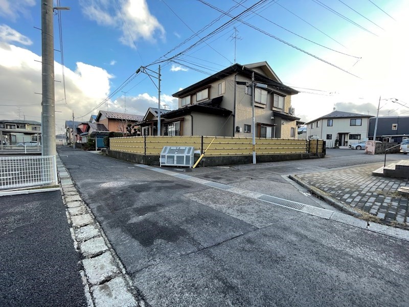 5598　クレイドルガーデン八戸市江陽第8　新築分譲住宅　3号棟 現地写真（前面道路含む現地写真）