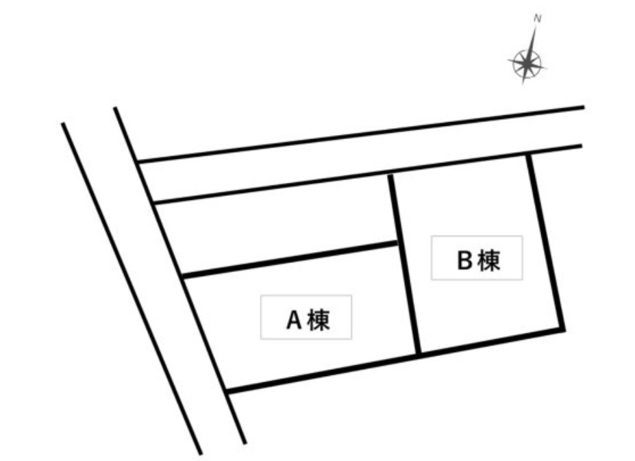 5609　三沢市南町3丁目・A棟　新築建売住宅 区画図