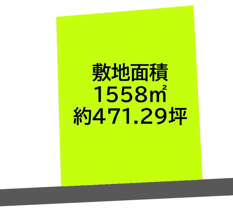 2586　八戸市大字大久保字大山　土地 間取図・土地図
