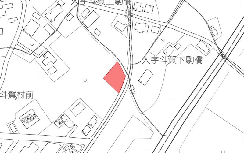 2592　三戸郡南部町大字斗賀字村前　土地 全体区画図