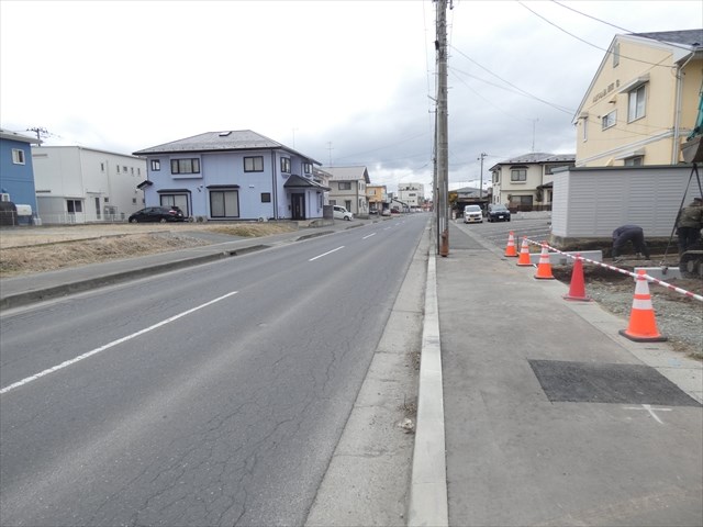 5641　タマタウン類家Ⅱ　2号棟　新築分譲住宅 現地写真（前面道路含む現地写真）