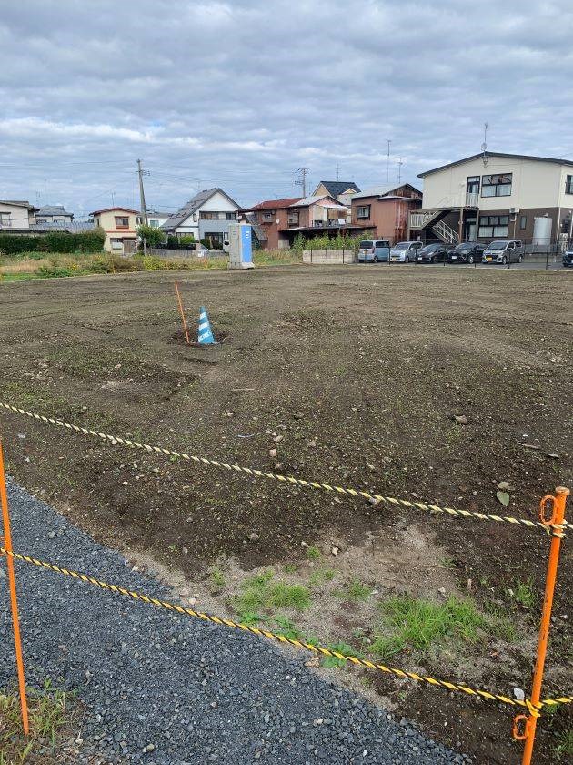 2600　八戸市江陽5丁目①　土地 現地写真