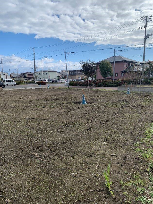 2600　八戸市江陽5丁目①　土地 現地写真