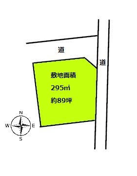 2445　上北郡六戸町大字折茂字今熊　土地 間取図・土地図