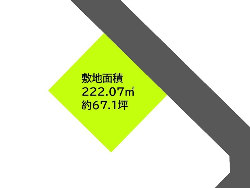 2629　八戸市根城9丁目　土地 間取図・土地図