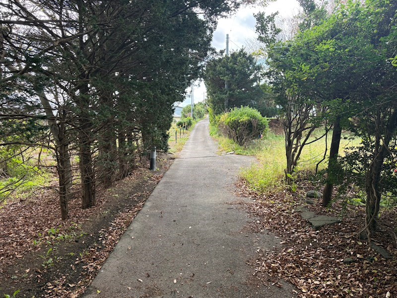 2639　上北郡おいらせ町一川目１丁目　土地 現地写真（前面道路含む現地写真）