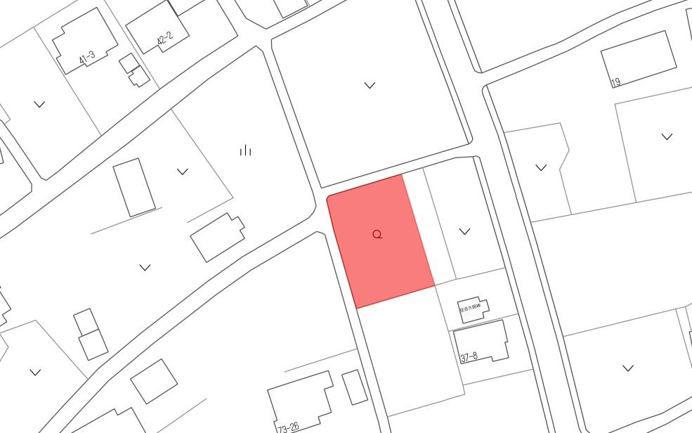 2639　上北郡おいらせ町一川目１丁目　土地 現地案内図