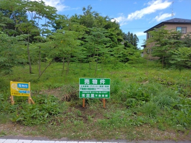 2641　三戸郡階上町蒼前東7丁目　土地 現地写真