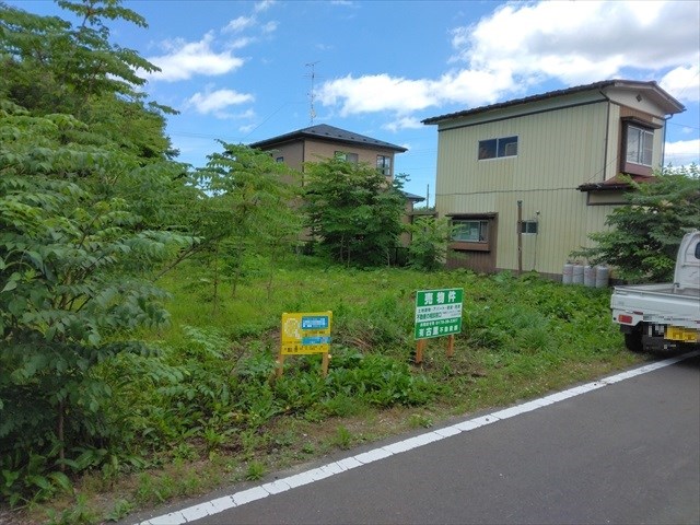 2641　三戸郡階上町蒼前東7丁目　土地 現地写真