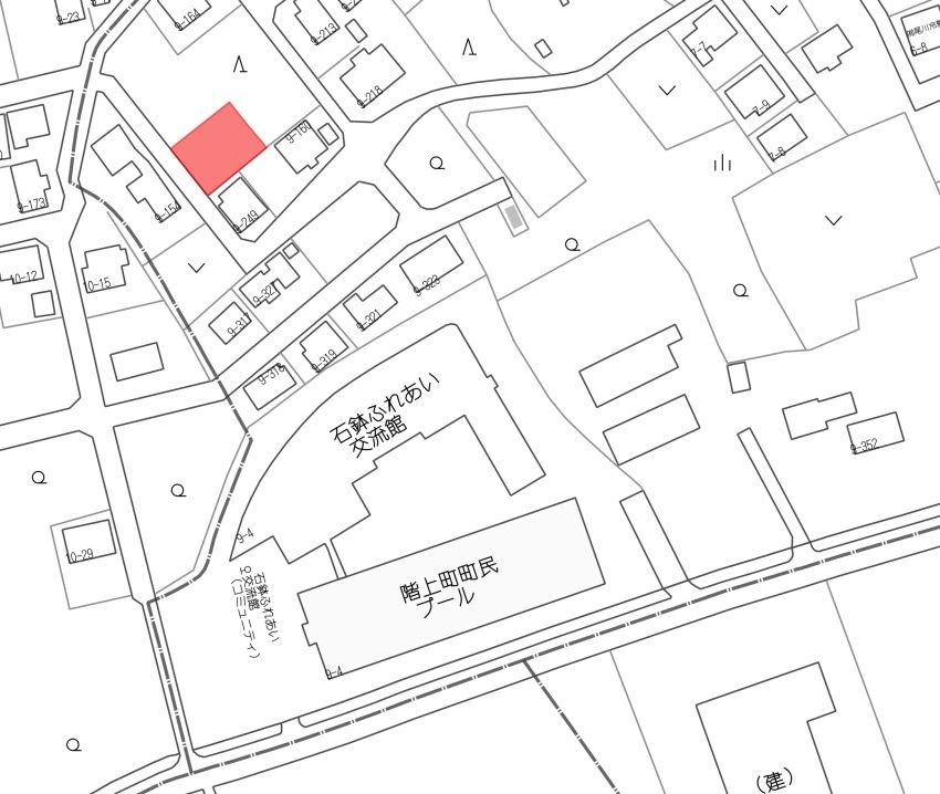 2641　三戸郡階上町蒼前東7丁目　土地 現地案内図