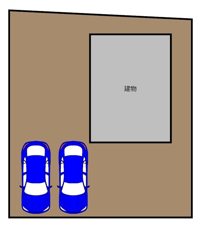 5736　十和田市大字三本木字千歳森　中古住宅 区画図