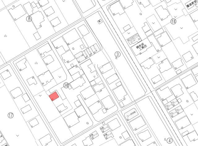 5752　十和田市西十四番町　中古住宅 現地案内図
