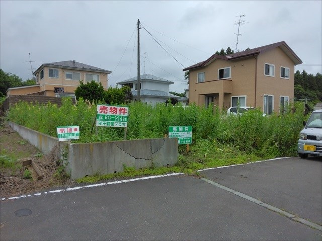 2648　三戸郡階上町蒼前東7丁目　土地 現地写真