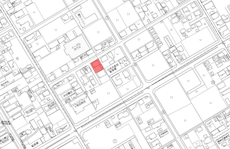 5769　十和田市東四番町・A棟　建売住宅 現地案内図
