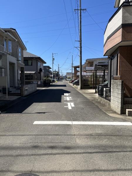丹羽郡大口町余野五丁目　売地 現地写真（前面道路含む現地写真）