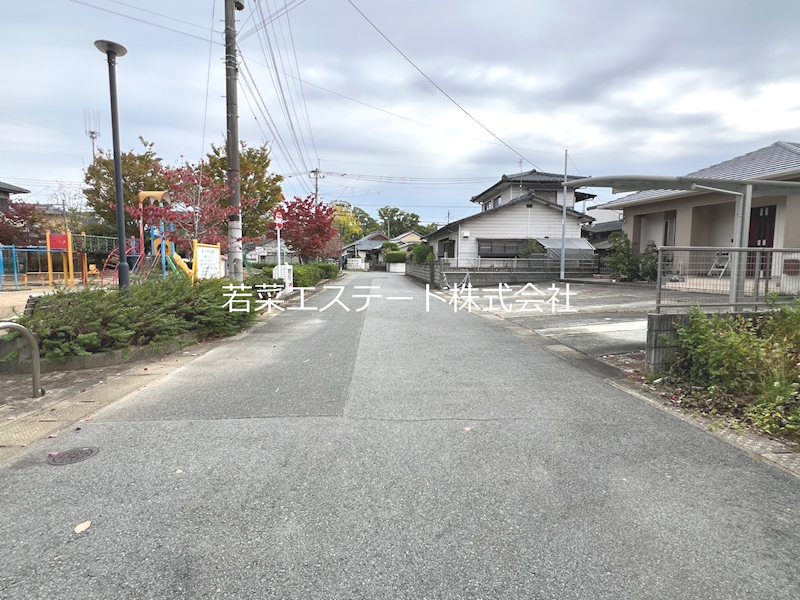福岡県大牟田市田隈 現地写真（前面道路含む現地写真）