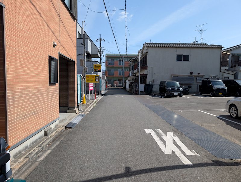 東大阪市中小阪5丁目　売り土地 現地写真（前面道路含む現地写真）