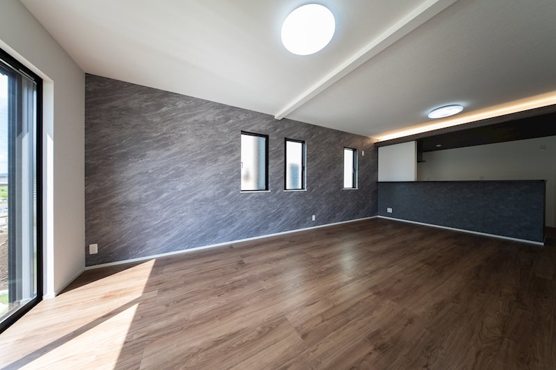 新築戸建　BeauGarden富里葉山【全30邸】　No5 内観写真（リビング）