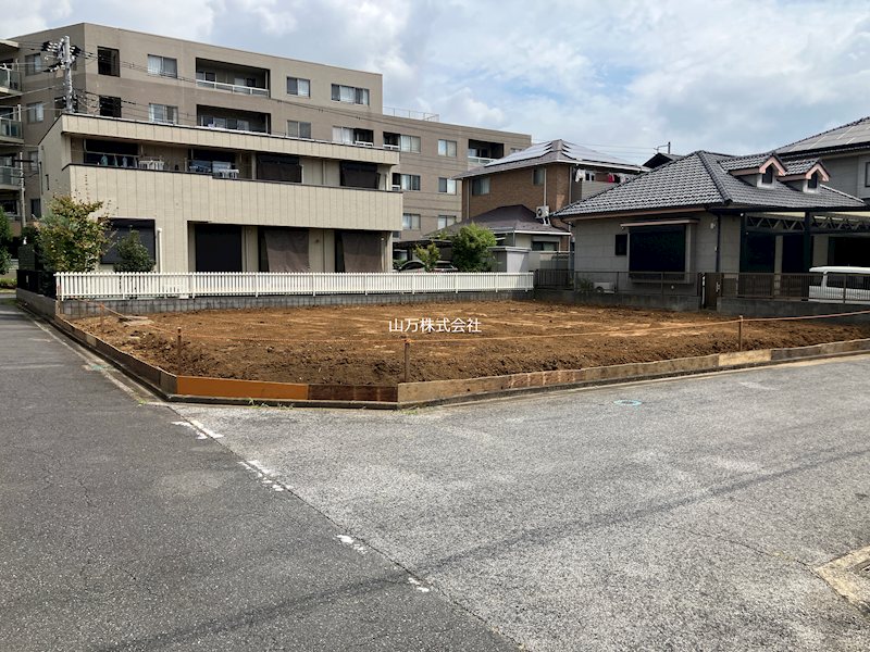 佐倉市ユーカリが丘７丁目　建築条件なし売地　更地済です　 現地写真