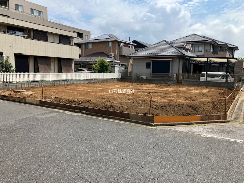 佐倉市ユーカリが丘７丁目　建築条件なし売地　更地済です　 現地写真