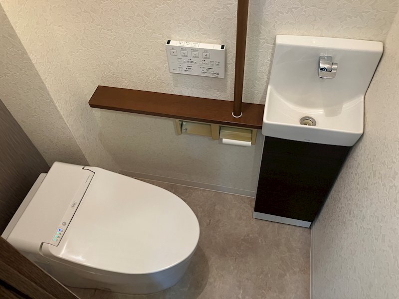 【オーナーチェンジ】グリーンコーポ中台2号棟　102平米、４LDKマンション 内観写真（トイレ）
