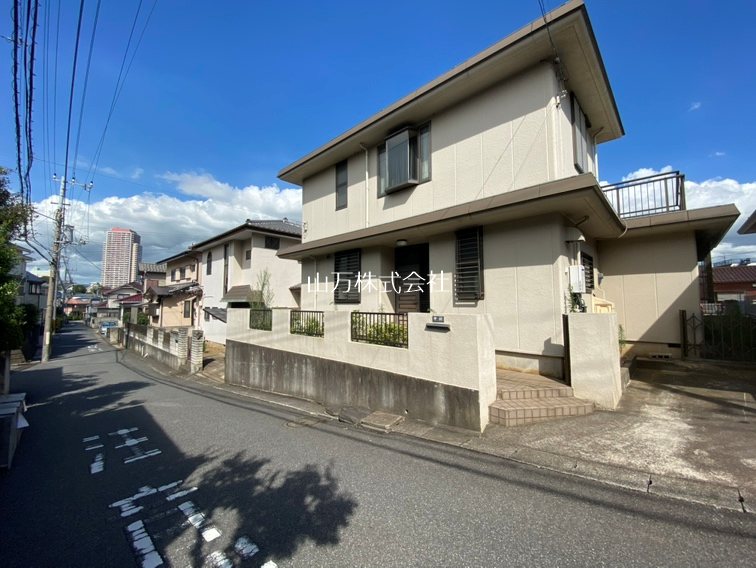 佐倉市上志津 土地57坪付ヘーベルハウス施工中古戸建 現地写真（前面道路含む現地写真）