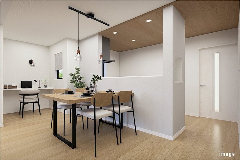 【ザ・ドリームフィールド成田75】ロフト付き平屋建　4号棟 内観写真（キッチン）