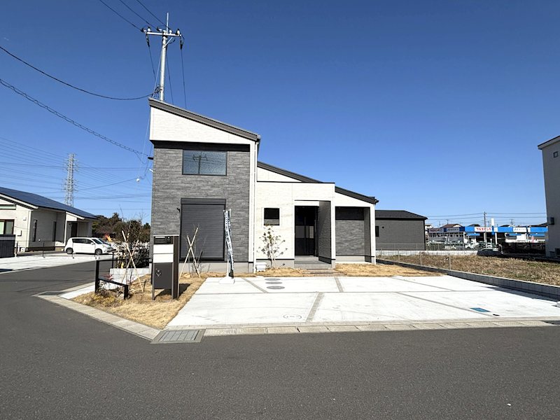 【ザ・ドリームフィールド成田75】ロフト付き平屋建　13号棟  現地写真（前面道路含む現地写真）