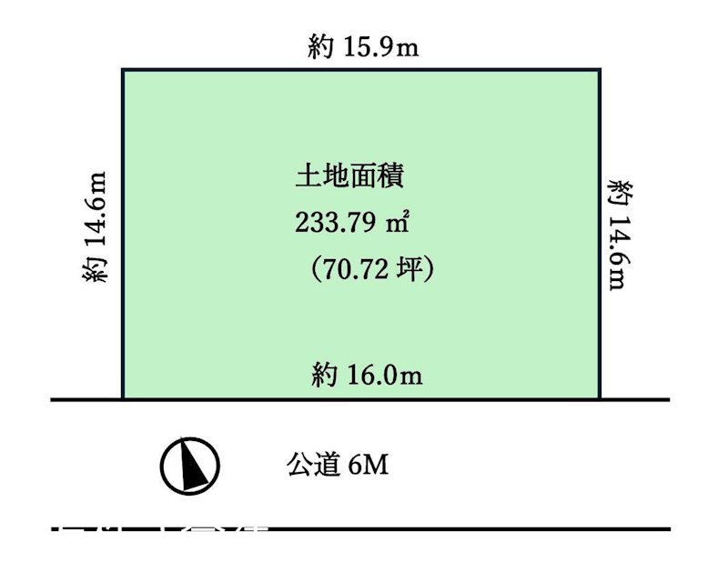 千葉県佐倉市ユーカリが丘７丁目 間取図・土地図