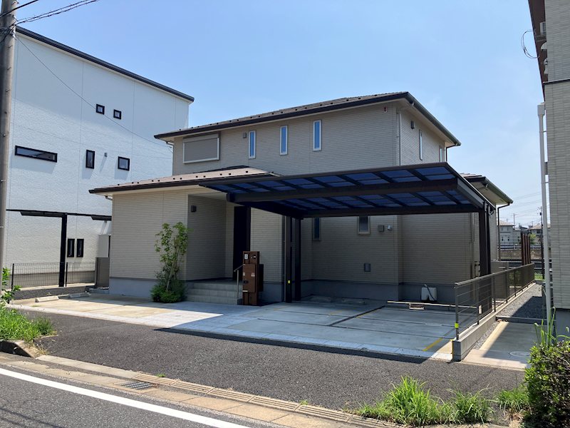 『ミライアガーデンヒルズ』分譲地内、築3年の注文住宅 現地写真