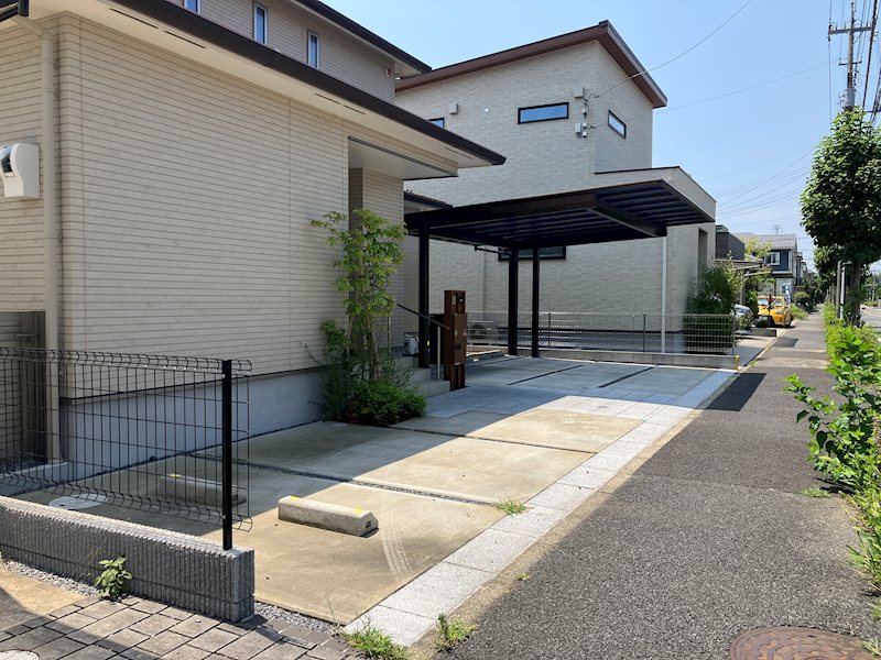 『ミライアガーデンヒルズ』分譲地内、築3年の注文住宅 現地写真（前面道路含む現地写真）