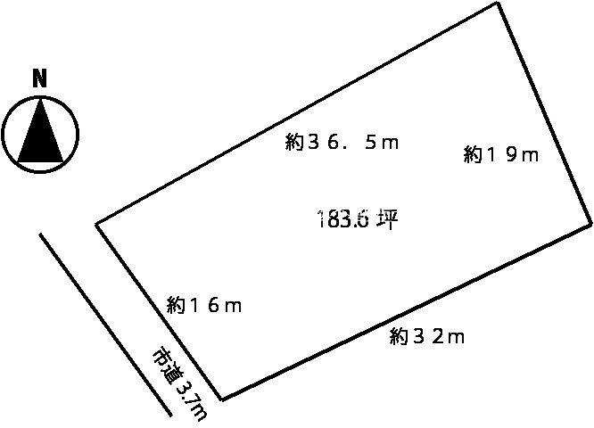 埼玉県東松山市石橋 区画図