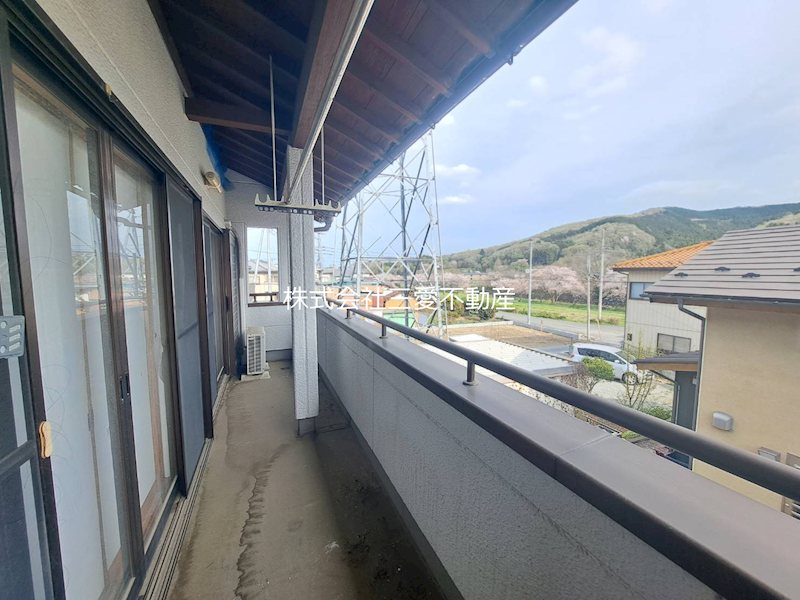 埼玉県比企郡小川町小川323-6 現地写真（バルコニー）