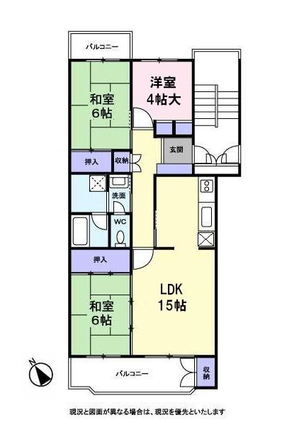 あやせグリーンハイツ 間取図・土地図