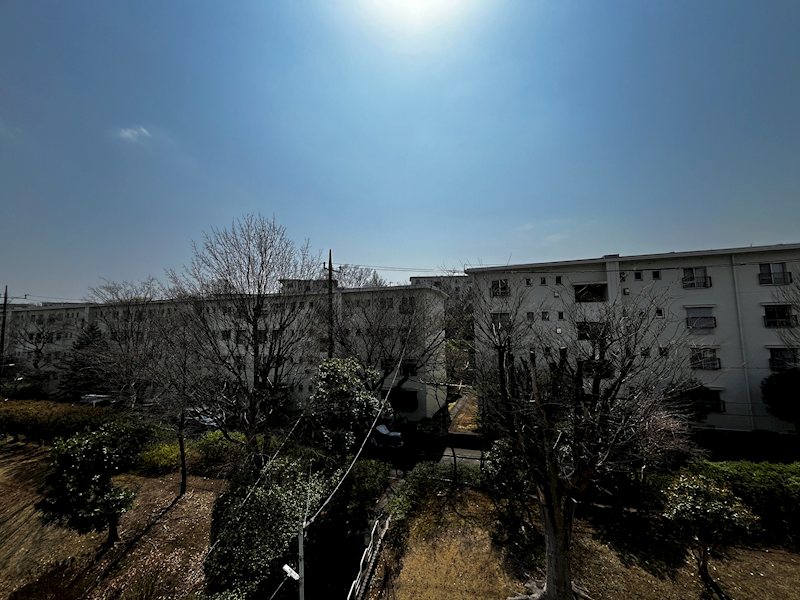 たまプラーザ団地6街区3号棟 眺望写真