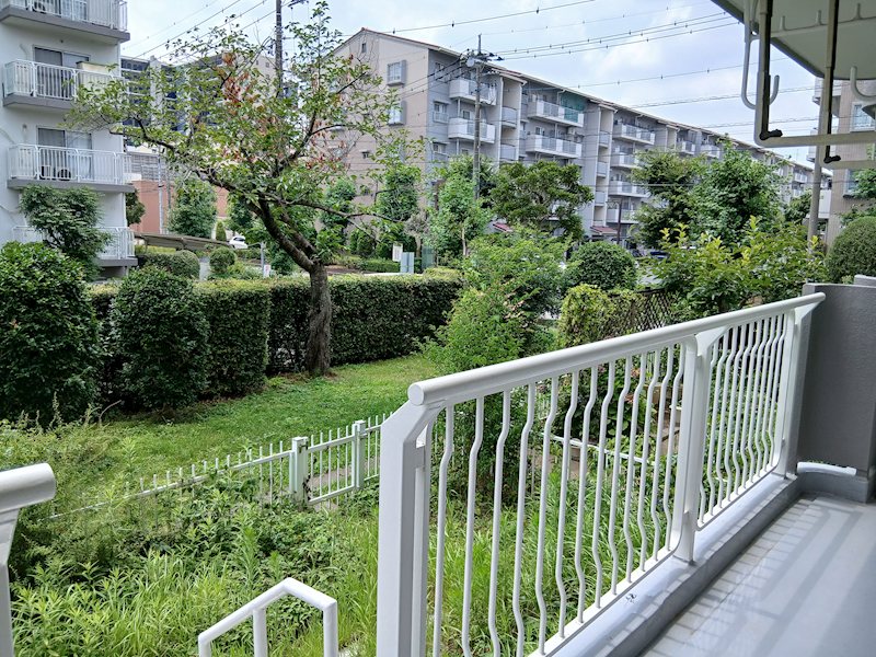 東鷲宮ニュータウン駅前通り（4街区） 現地写真（バルコニー）