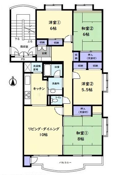 秦野南が丘さつき東住宅 間取図・土地図