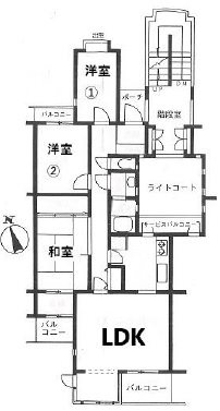 鶴巻ガーデンシティひかりの丘 間取図・土地図