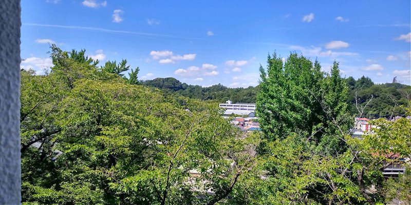 平尾住宅 眺望写真